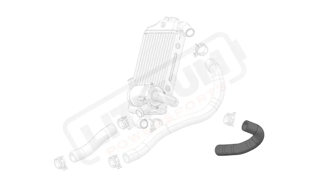 Stark Varg OEM Radiator Hose water pump inlet