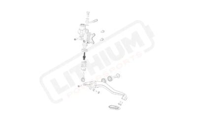 Stark Varg OEM Rear brake push rod