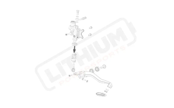 Stark Varg OEM Rear brake push rod eParts