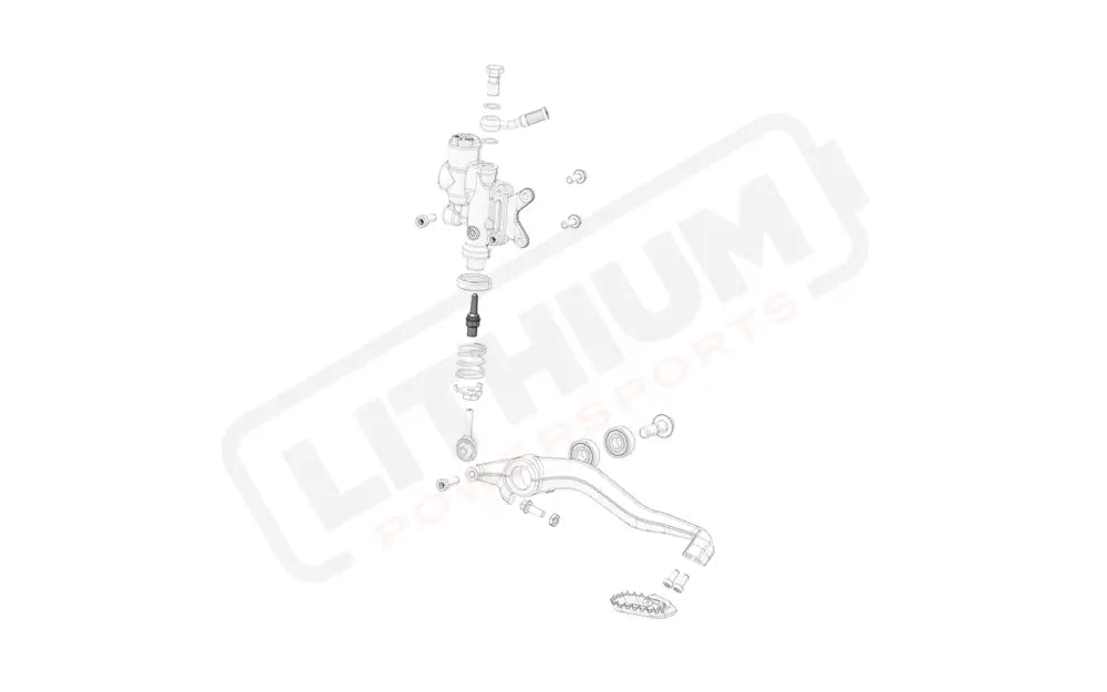 Stark Varg OEM Rear brake push rod