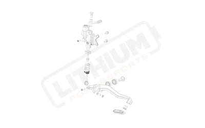Stark Varg OEM Rear brake spring bottom housing
