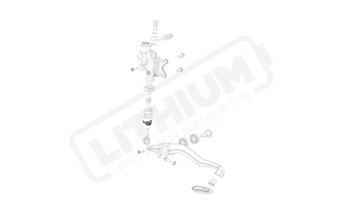 Stark Varg OEM Rear brake spring bottom housing eParts