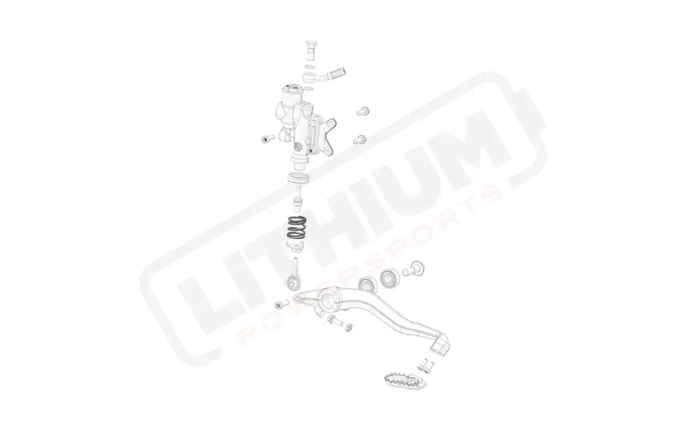 Stark Varg OEM Rear brake spring