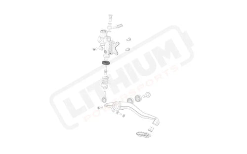 Stark Varg OEM Rear brake spring top housing eParts
