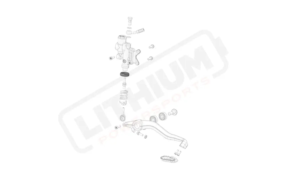 Stark Varg OEM Rear brake spring top housing