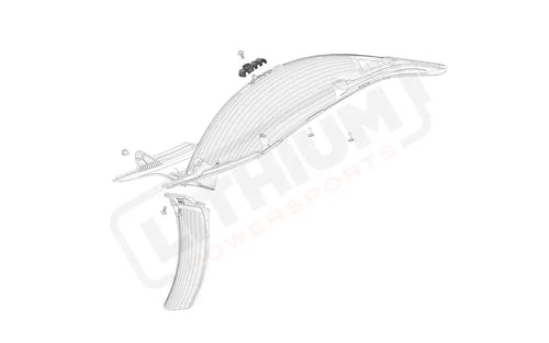 Stark Varg OEM Rear fender cable bracket eParts