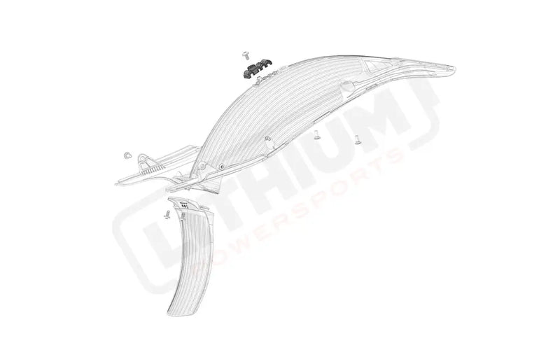 Stark Varg OEM Rear fender cable bracket eParts