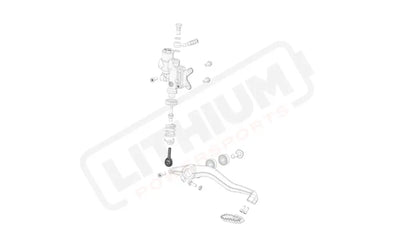 Stark Varg OEM Rear Foot Brake Lever Rod End