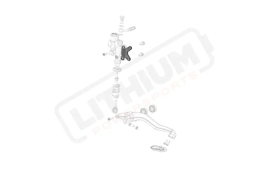Stark Varg OEM Rear master cylinder bracket eParts
