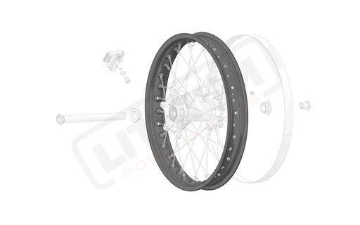 Stark Varg OEM Rear rim 2,15x18 eParts