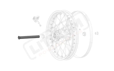 Stark Varg OEM Rear Wheel Axle Shaft