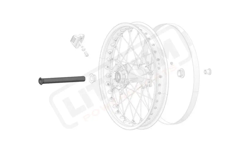 Stark Varg OEM Rear Wheel Axle Shaft - Lithium Powersports