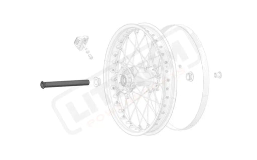 Stark Varg OEM Rear Wheel Axle Shaft - Lithium Powersports