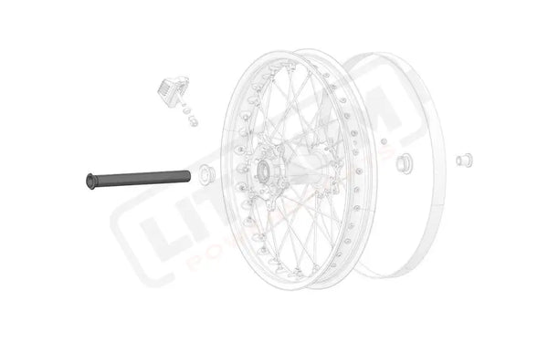 Stark Varg OEM Rear Wheel Axle Shaft - Lithium Powersports