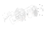 Stark Varg OEM Right motor cover screw eParts