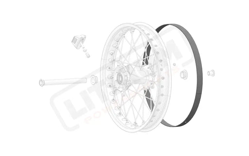 Stark Varg OEM Rim band 18’’ rear eParts
