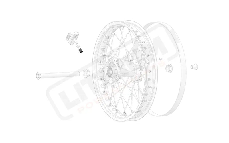 Stark Varg OEM Rim lock nut eParts