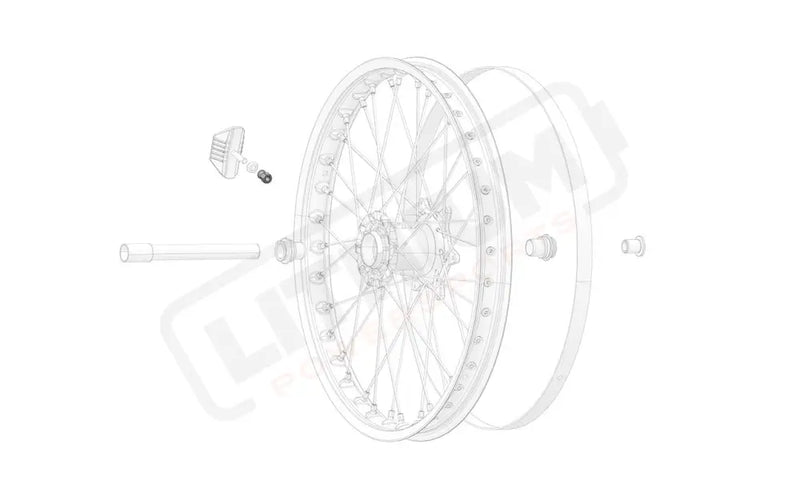 Stark Varg OEM Rim lock nut eParts