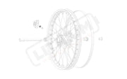 Stark Varg OEM Rim lock nut washer eParts