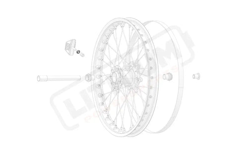 Stark Varg OEM Rim lock nut washer eParts