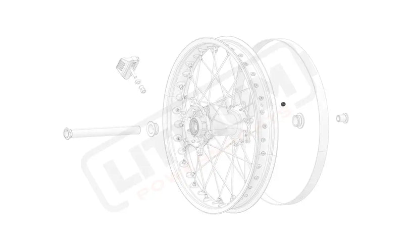Stark Varg OEM Rim rubber plug eParts