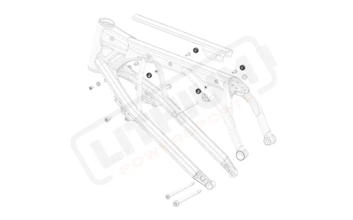 Stark Varg OEM Seat Base front Frame Bushing eParts