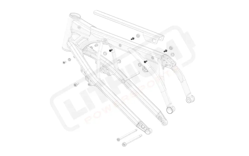 Stark Varg OEM Seat Base front Frame Bushing Screw