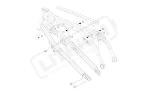 Stark Varg OEM Seat Base front Frame Bushing Screw eParts