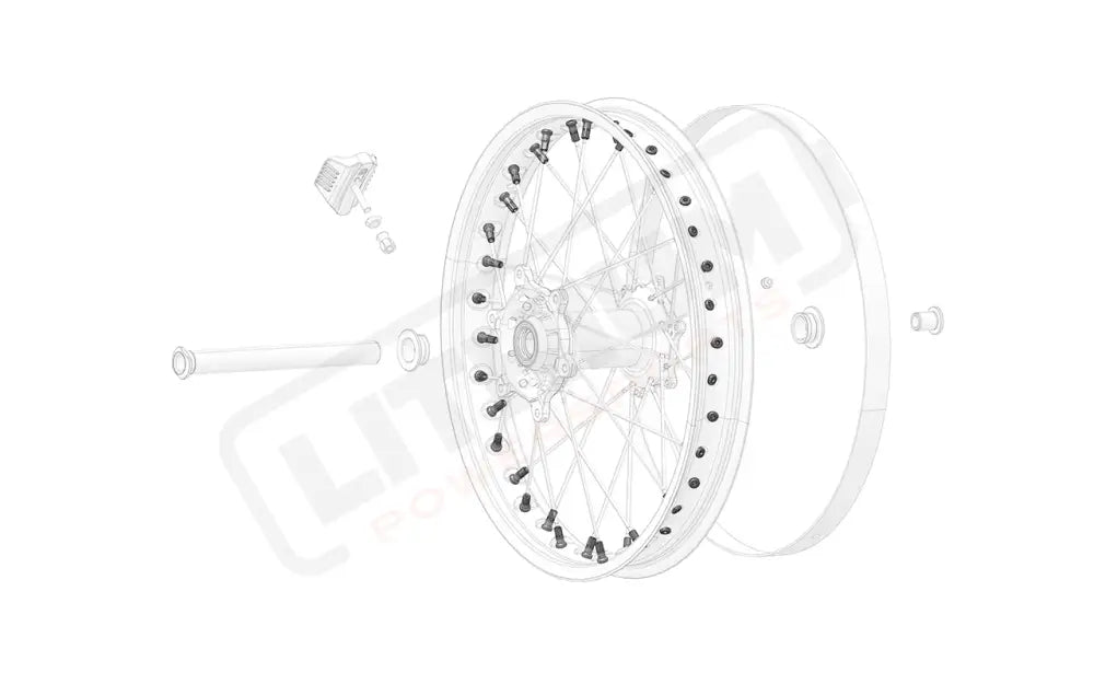 Stark Varg OEM Spoke nut