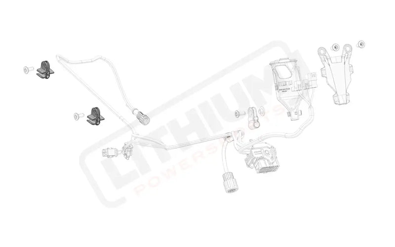 Stark Varg OEM Subframe cable holder eParts