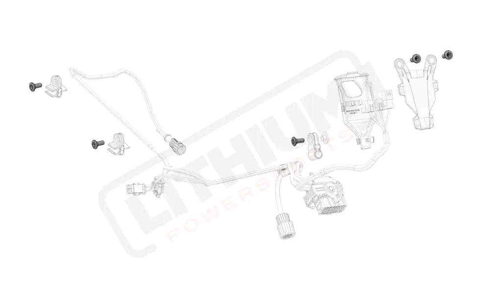 Stark Varg OEM Subframe cable holder bolts