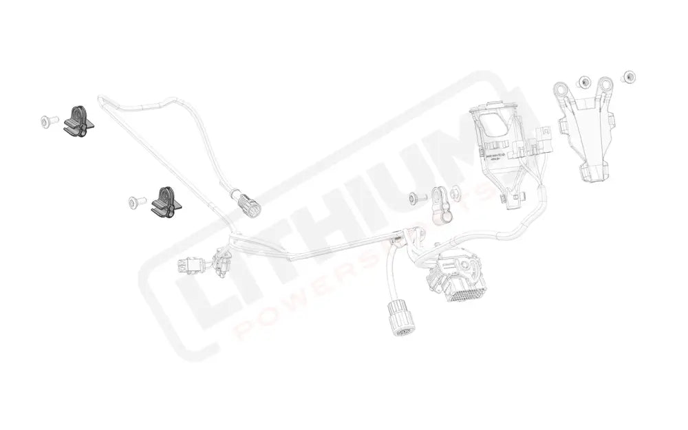 Stark Varg OEM Subframe cable holder