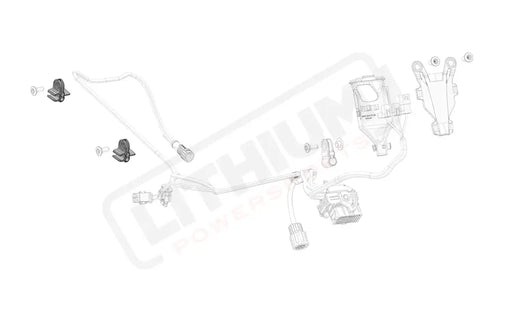 Stark Varg OEM Subframe cable holder eParts