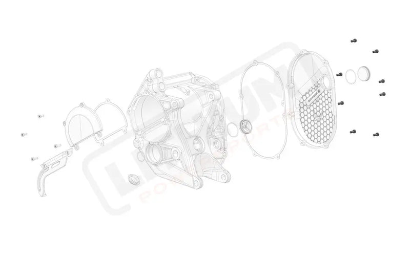 Stark Varg OEM Swingarm brake line bracket bolt eParts