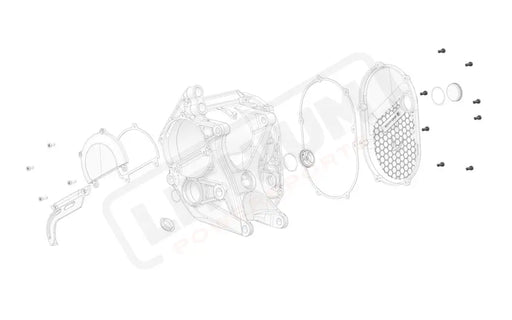 Stark Varg OEM Swingarm brake line bracket bolt eParts