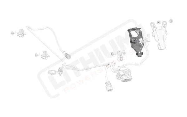 Stark Varg OEM Triple clamp connector holder eParts