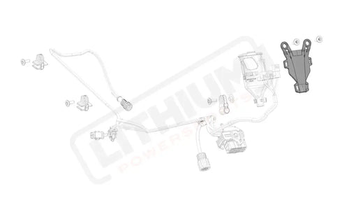 Stark Varg OEM Triple clamp connector holder cover eParts