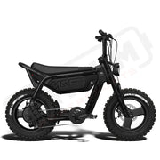 Side view of the SUPER73-MZFT SE ebike in Blackout. @color_blackout