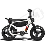Side view of the SUPER73-MZFT SE ebike in Baja. @color_baja