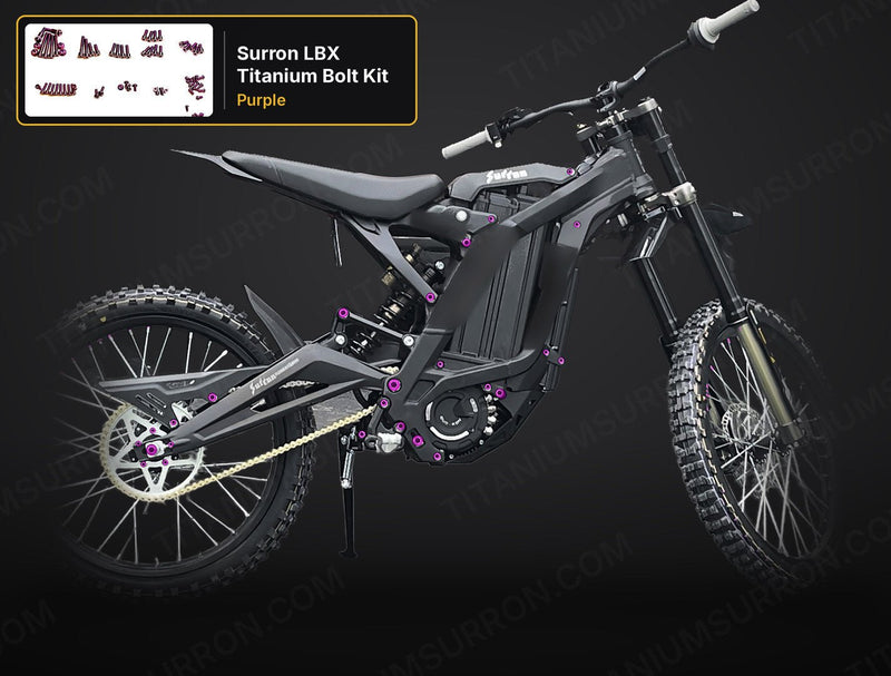 TS Titanium Full Body Kit - Surron LBX, Segway X160 X260