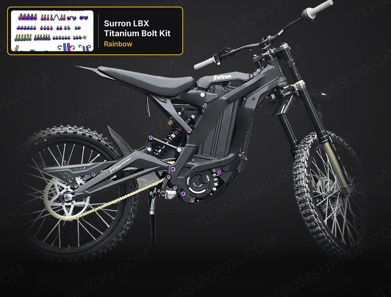 TS Titanium Full Body Kit - Surron LBX, Segway X160 X260