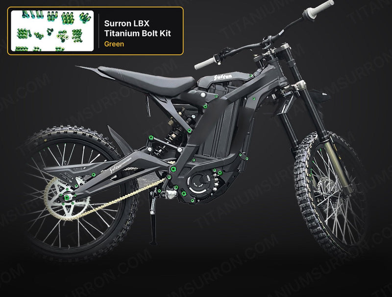TS Titanium Full Body Kit - Surron LBX, Segway X160 X260