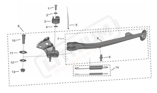 Surron Hyper Bee OEM Cable Tie 3.6*150 eParts