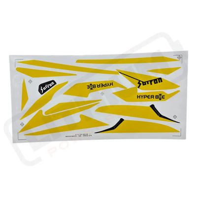 Surron Hyper Bee OEM Decal Set-Yellow+Black