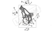 Frame parts diagram