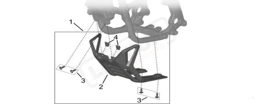 Dashboard+Head Cowl+Front Fender parts diagram
