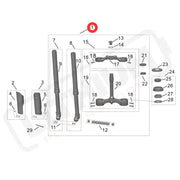 Hyper Bee Front Fork Assembly
