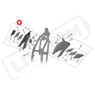 Surron Hyper Bee OEM L Front Shroud Set