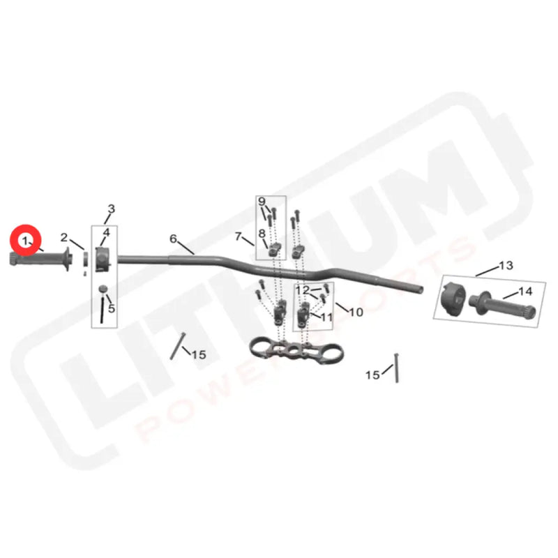 Hyper Bee Handle Grip (Left)