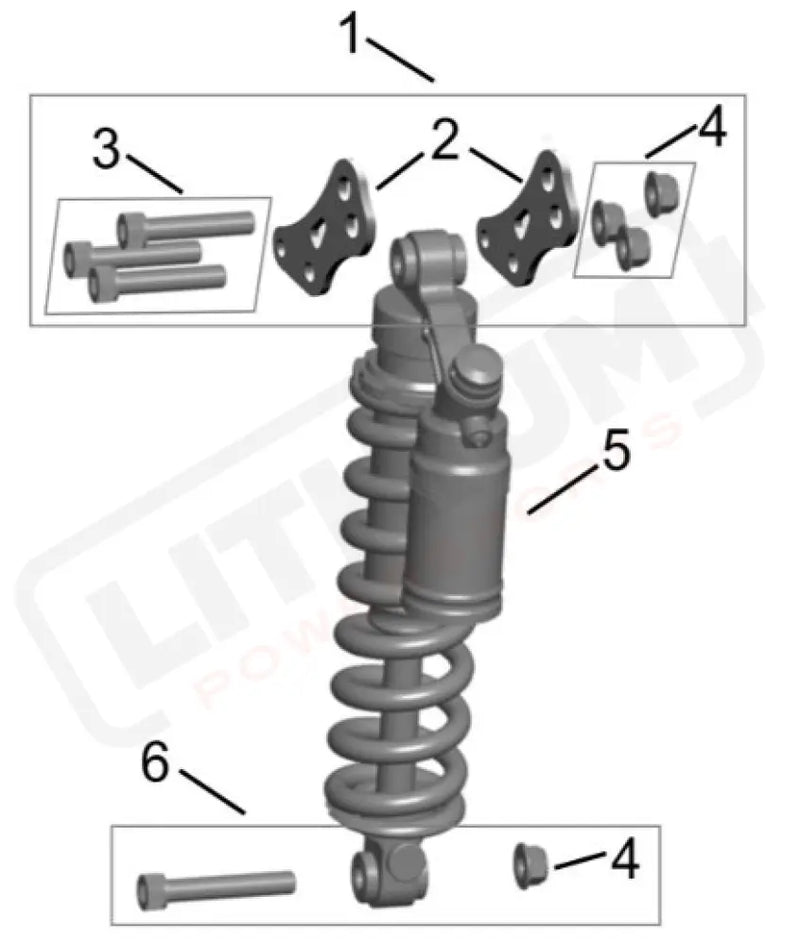 Surron Hyper Bee OEM Nut B2006 M8 eParts
